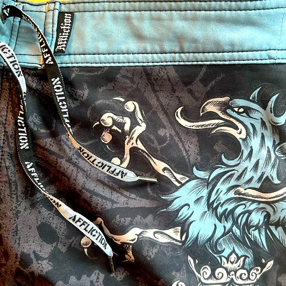 Affliction Swim Truck 33 with 11” length